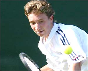 Alex Bogdanovic focuses on the ball