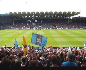 The final game at Maine Road