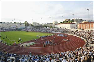 The Bislett Stadium in Oslo