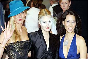 Cameron Diaz, Drew Barrymore and Lucy Liu