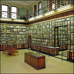 Inside the Marianne North Gallery