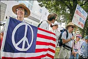 Anti-war protest in Philadelphia