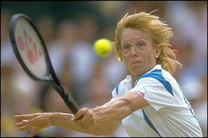 Navratilova wins six singles titles in a row between 1982 and 1987