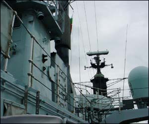 HMS Cardiff was the first British warship in the recent Gulf conflict