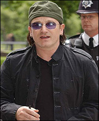 Bono of U2