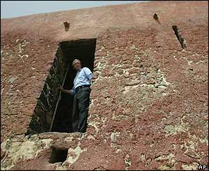 President Bush on Goree Island