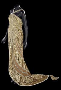 One of Dame Shirley Bassey's dresses (picture from Christie's)