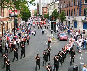 Bedford Street in Belfast