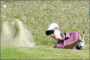 England's Justin Rose in action