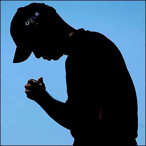 Tiger Woods at the Open