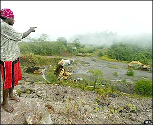 Gold Ridge mine machine workshop in central Guadalcanal