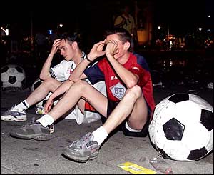 Heartache for England's travelling army