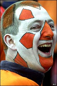 The Dutch dressed up for the occasion