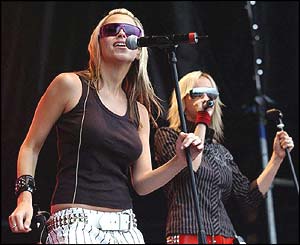 Nicole and Natalie Appleton