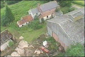 Farmyard from the air