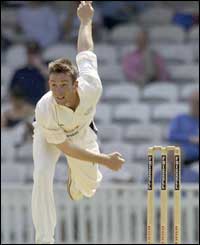 James Kirtley's consistent bowling saw him called into to the England team 