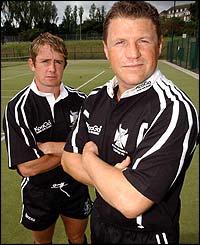 Shane Williams and Scott Gibbs