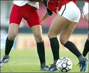 Brazilian models from Playboy and Mega Models hold a benefit match to raise money for Christmas toys for needy children