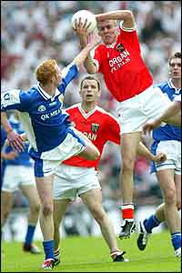 High jinks from Armagh's Philip Loughran