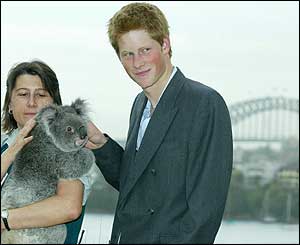 The prince intends to join the military after completing his travels