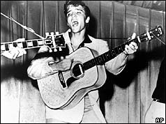 Elvis Presley in1956