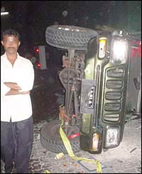 Riot scene in the Male, the Maldives