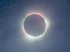Andrew Wood's eclipse photograph