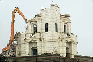 The historic landmarks slowly disappear 