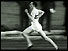 Roger Bannister running the four-minute mile
