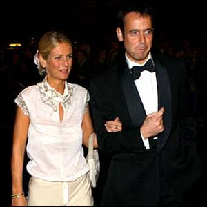 Ulrika Jonsson and Lance Gerrard-Wright 