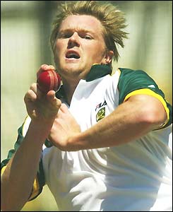 Brad Williams in the nets