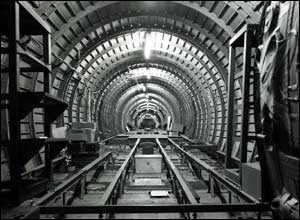 Concorde prototype interior, pictured in 1966