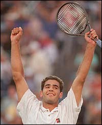 Pete Sampras wins the 1995 US Open final