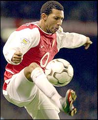 Arsenal's Jermaine Pennant