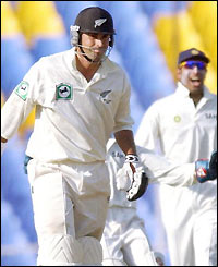 New Zealand captain Stephen Fleming is out