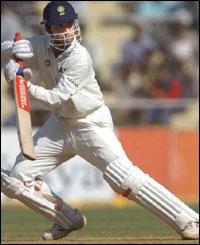 Sourav Ganguly in action