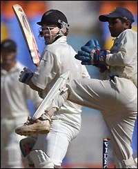 New Zealand's Daniel Vettori in action