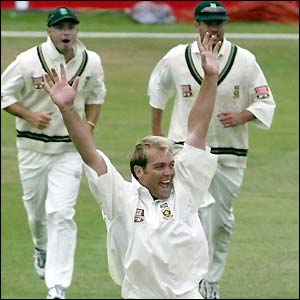 Kallis has Martin Bicknell caught behind