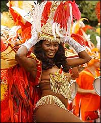 Carnival dancer from 2003
