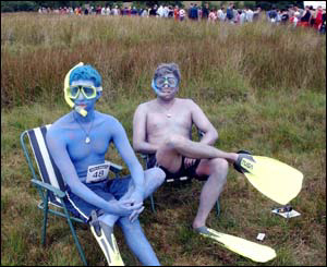 Brothers Patrick (left) and Dan Thorne 