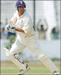 England's Graham Thorpe in action