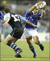 The Samoans race to a 29-0 lead