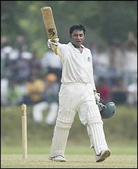Nafis Iqbal salutes his century