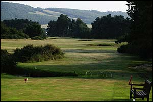 A view of the fifth at Ganton.