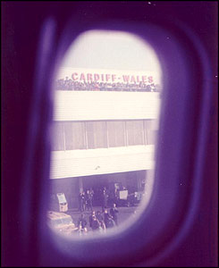 Concorde in Cardiff 1977