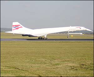 Concorde in Cardiff