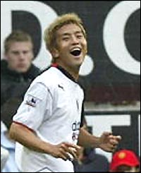 Junichi Inamoto adds a third to seal a deserved win for Fulham who climb up to fifth in the Premiership table