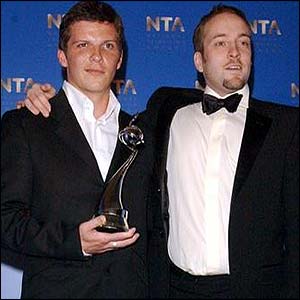 Nigel Harman and Derren Rickman