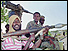 Militia gunmen in Somalia