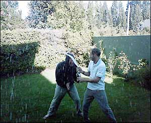 A champagne breakfast in Argentina